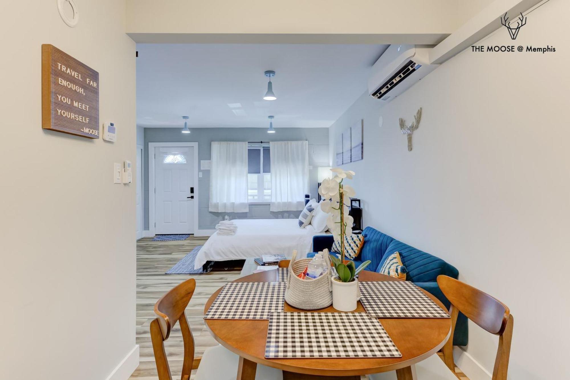 The Moose #11 - Luxe Modern Loft With King Bed, Free Parking & Wi-Fi Daire Memphis Dış mekan fotoğraf